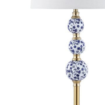 Tavira 62.5" Classic Midcentury Iron LED Floor Lamp - JONATHAN Y